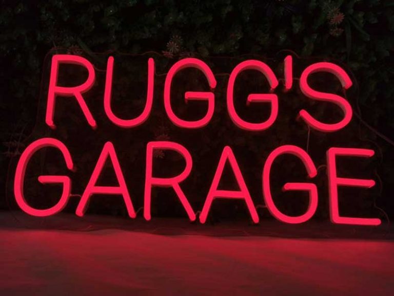 Custom Neon Garage Signs LITASIGN