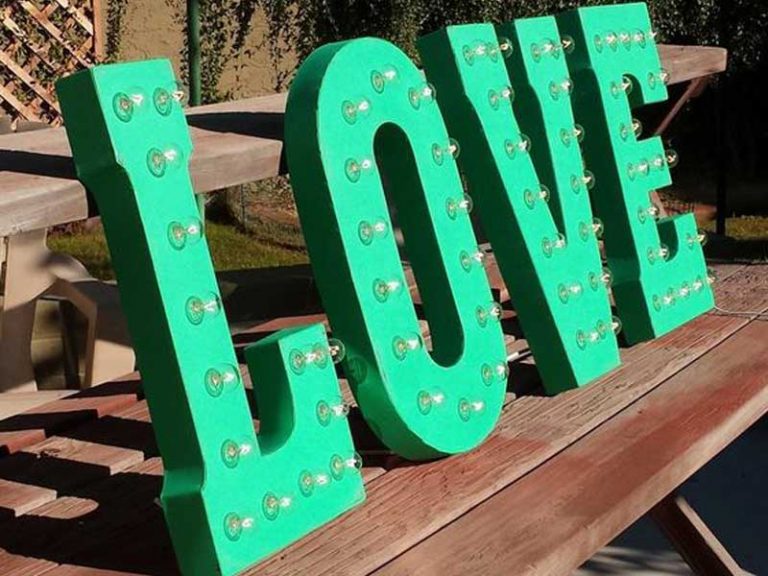 Expert rustic light up letters Manufacturer in China LITASIGN