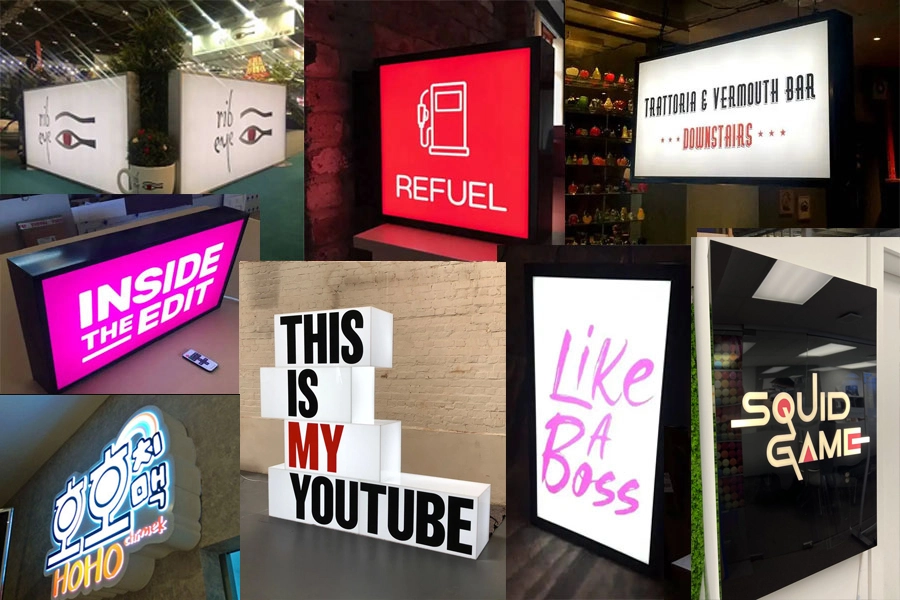 Custom Logo Light Box - LITASIGN