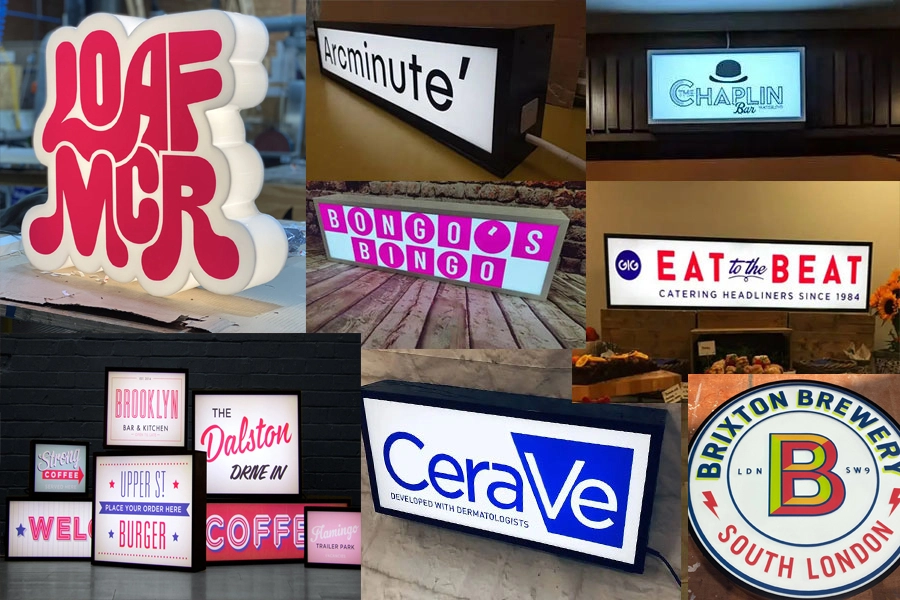 Custom Logo Light Box - LITASIGN