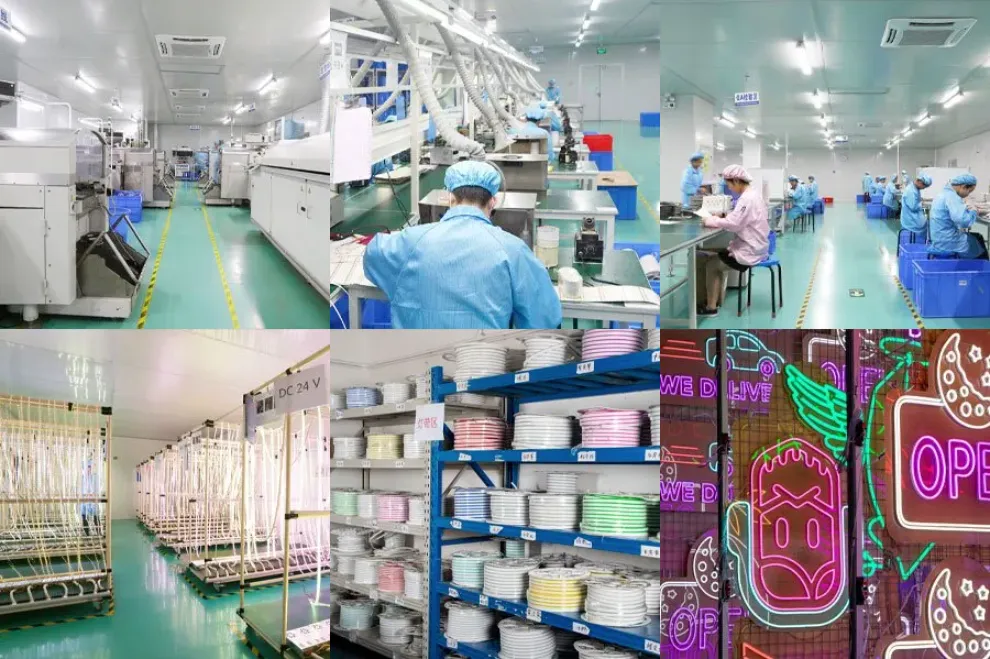 neon sign production line