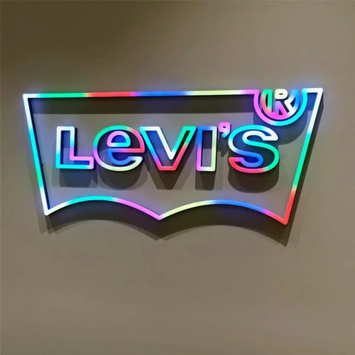 【リーバイス】ネオンサイン　Levi's Levi's 70s STORE DISPLAY UNDERWRITERS LABORATORIES INC NEON