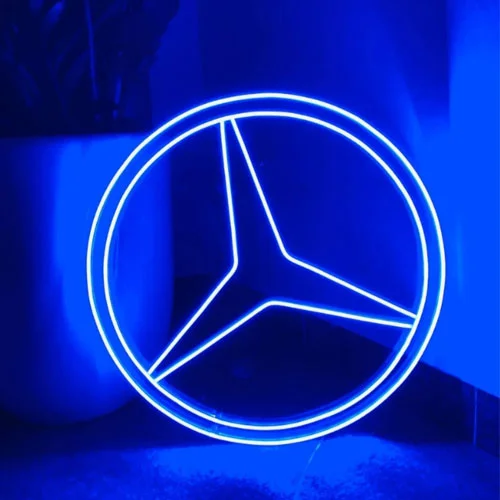 Mercedes Neon Sign - LITA SIGN
