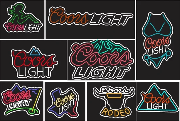Coors Light Neon Sign - LITASIGN