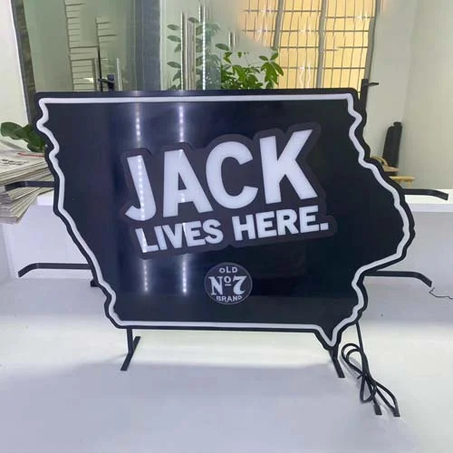 Jack Lives Here Neon Sign Is Energy Efficient - LITA SIGN