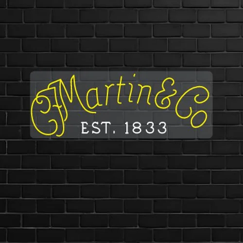 Martin Guitar Neon Sign - LITA SIGN