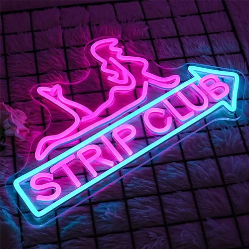 クラブやレストラン向けの Titty Twister サイン | LITASIGN