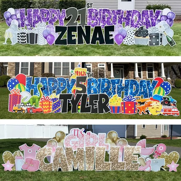 Custom Yard Letters | LITA SIGN