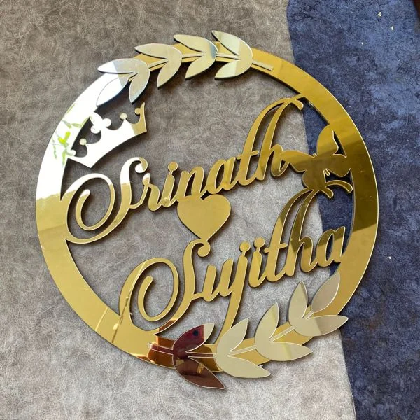 Gold Acrylic Letters | LITA SIGN