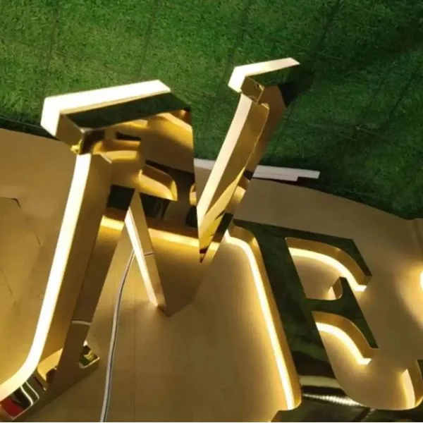 Gold Acrylic Letters | LITA SIGN