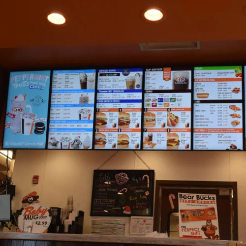 Multiple Menus Setup Digital Menu Boards for Restaurants | LITA SIGN
