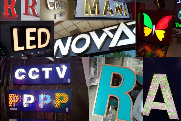 Logan Led Sign Glowing Logo Sign | LITA SIGN