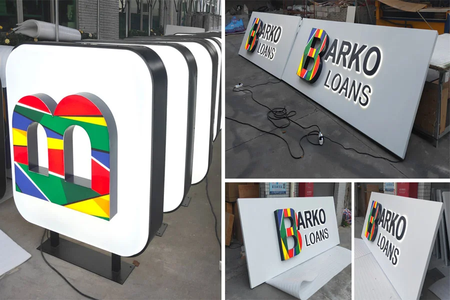 3D Light Box Sign Case Study