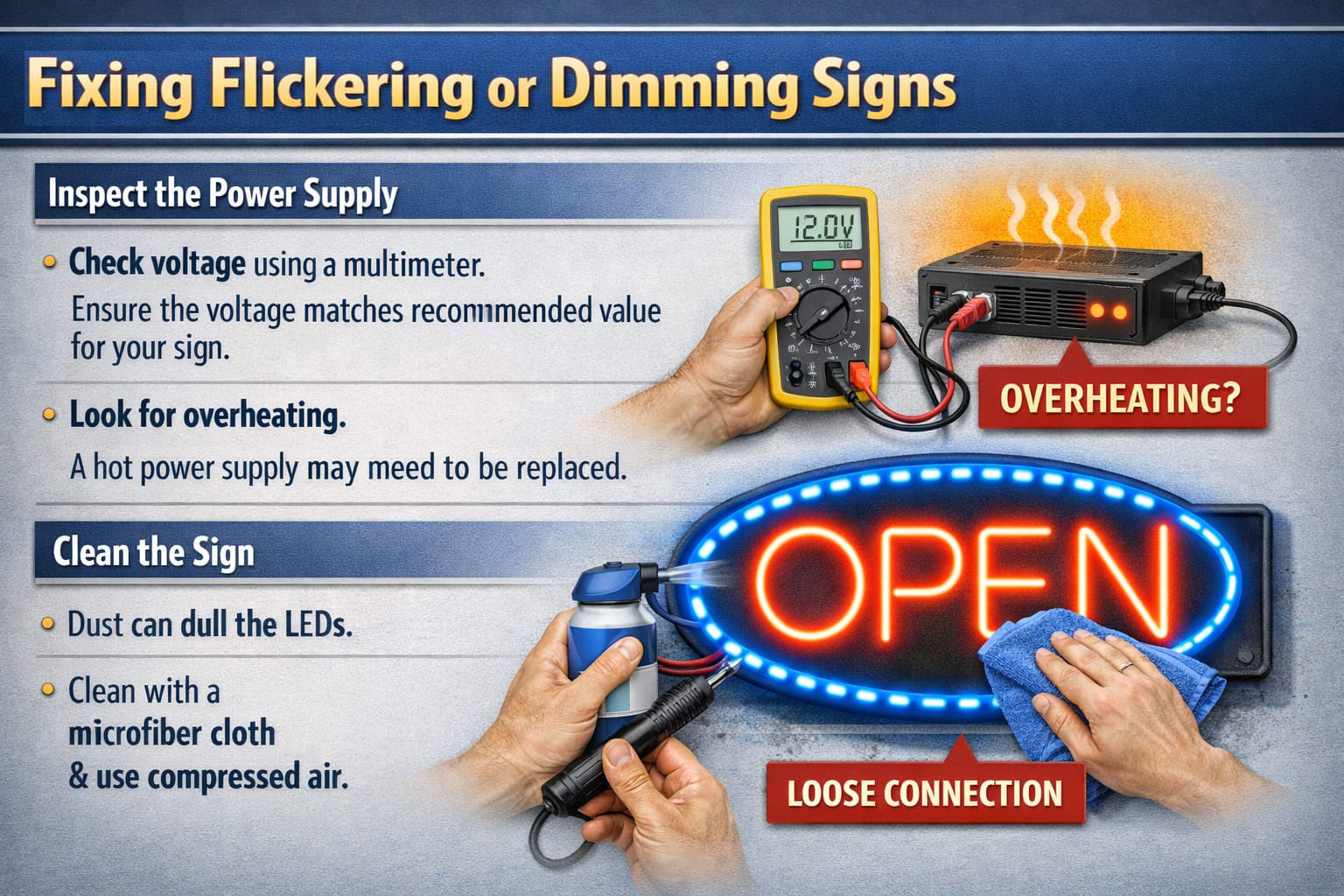 How to Fix a Neon Sign: A Complete Repair Guide