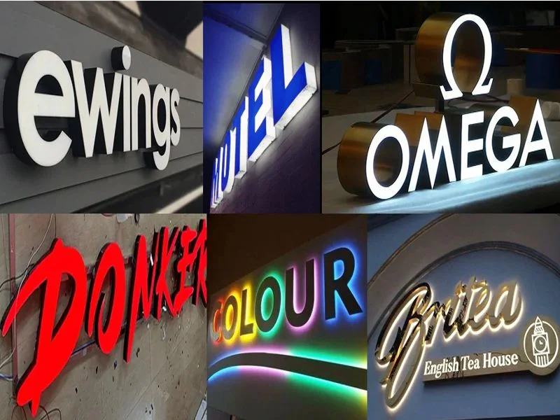 Custo de letreiros com letras em relevo: o que você deve esperar.