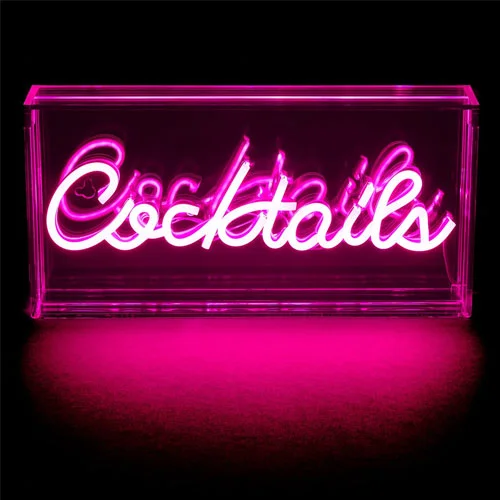 Neon Sign Led Box Acrylic Neon Light Box | LITA SIGN