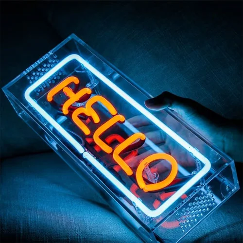 Neon Box Container Acrylic Neon Light Box | LITA SIGN
